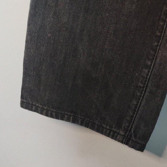 GUESS Slim Straight Del Mar Fit Men's Black Jeans Size 38/30 - Picture 6 of 11